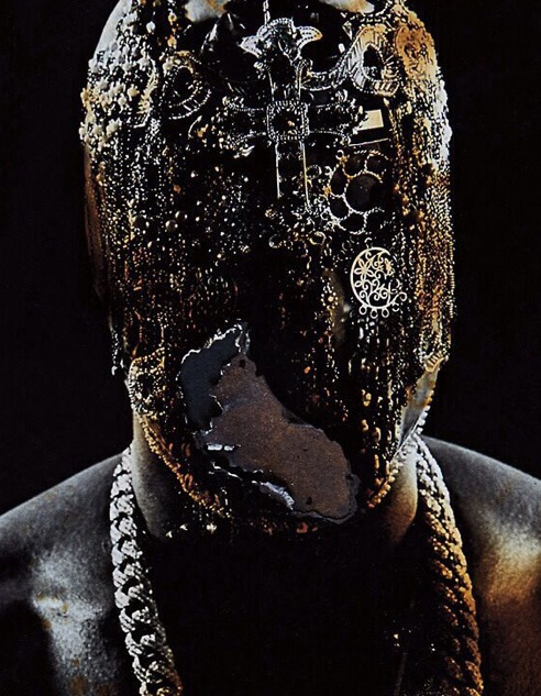Kanye West head